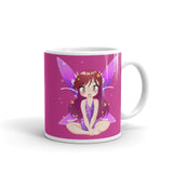 Anime Fairy White glossy mug