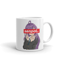 Senpai 2 White glossy mug
