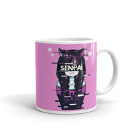 Senpai 3 White glossy mug