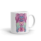 Toxic Anime White glossy mug