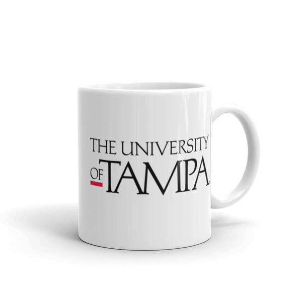 The University of Tampa White glossy mug