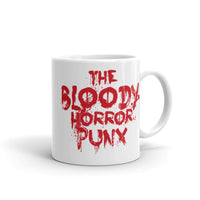 The Bloody Horror Punx (Text 2) White glossy mug