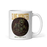 Slime Monster White glossy mug