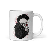 Punk in Love White glossy mug