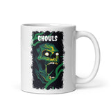 Ghouls White glossy mug