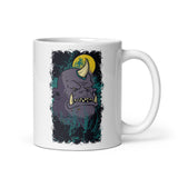 Ogre White glossy mug