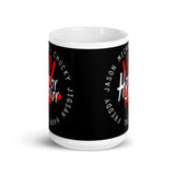 Horror Lover White glossy mug