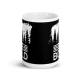 Be Bold White glossy mug