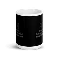 Fit-ish White glossy mug