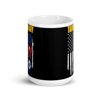 Tampa Bay White glossy mug