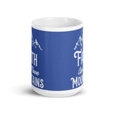 Life Goes On White glossy mug