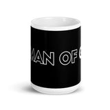 Woman of God White glossy mug