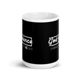 Godfidence White glossy mug