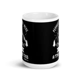 Perhaps you were Created for Such a Time as This White glossy mug