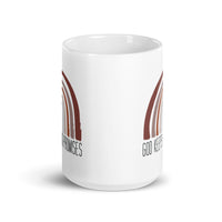 God Keeps His Promises White glossy mug