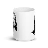 Jesus White glossy mug