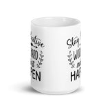 Make it Happen White glossy mug