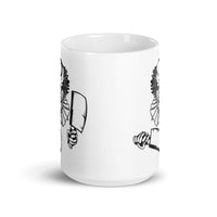 Killer Clown White glossy mug