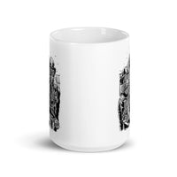 American Steampunk White glossy mug