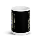 Blessed are the Peacemakers White glossy mug