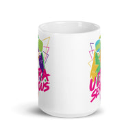 Ultra Serious White glossy mug