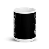 Galaxy Queen White glossy mug