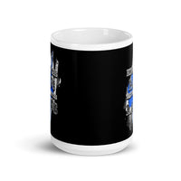 Honor the Paws White glossy mug