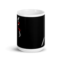 Girl White glossy mug