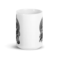 Rockin Reaper White glossy mug