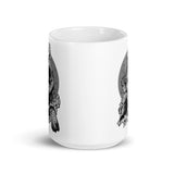 Rockin Reaper White glossy mug