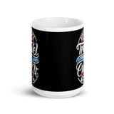 Travel and Call it Work White glossy mug