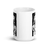 Time White glossy mug