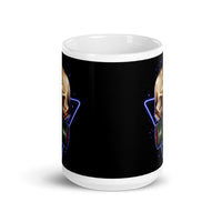 Toxic Galaxy White glossy mug