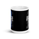 Trust in the Force White glossy mug