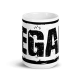 Vegan White glossy mug