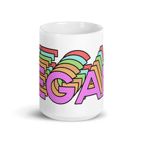 Vegan White glossy mug