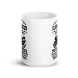 You Can Buy Motorcycles White glossy mug