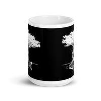 Fisherman White glossy mug