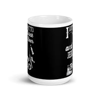 Drink Beer Jerk Rod White glossy mug