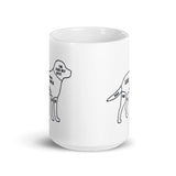 Good Boy Pets White glossy mug