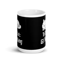 To Do List White glossy mug