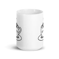 Kit-tea White glossy mug