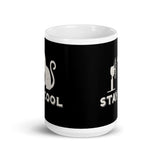 Stay Cool White glossy mug