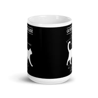 Cat Petting Guide White glossy mug