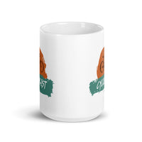 Cycologist White glossy mug