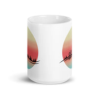 Bike White glossy mug