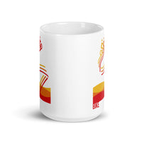 Bike White glossy mug