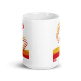 Bike White glossy mug