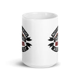 Not All Who Wander Are Lost White glossy mug