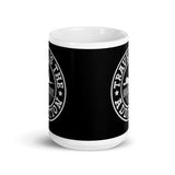 Travel is the Healthiest Addiction White glossy mug